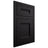 Shiloh Cabinetry Flush Inset Bristol White Oak Plain Cut Ink Door