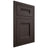 Shiloh Cabinetry Flush Inset Bristol White Oak Plain Cut Morel Door