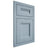 Shiloh Cabinetry Flush Inset Bristol White Oak Plain Cut Sky Door
