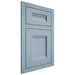 Shiloh Cabinetry Flush Inset Bristol White Oak Plain Cut Sky Door