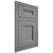 Shiloh Cabinetry Flush Inset Bristol White Oak Plain Cut Sterling Door