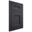 Shiloh Cabinetry Flush Inset Bristol White Oak Quarter Sawn Harbor Door