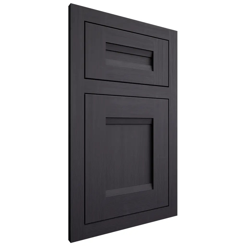 Shiloh Cabinetry Flush Inset Bristol White Oak Quarter Sawn Harbor Door