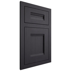 Shiloh Cabinetry Flush Inset Bristol White Oak Quarter Sawn Harbor Door