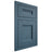 Shiloh Cabinetry Flush Inset Bristol White Oak Quarter Sawn Hudson Door