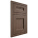 Shiloh Cabinetry Flush Inset Bristol White Oak Quarter Sawn Mineral Door