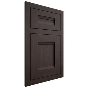 Shiloh Cabinetry Flush Inset Bristol White Oak Quarter Sawn Morel Door