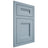 Shiloh Cabinetry Flush Inset Bristol White Oak Quarter Sawn Sky Door