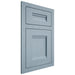Shiloh Cabinetry Flush Inset Bristol White Oak Quarter Sawn Sky Door