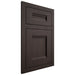 Shiloh Cabinetry Flush Inset Bristol White Oak Rift Cut Morel Door