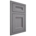 Shiloh Cabinetry Flush Inset Bristol White Oak Rift Cut Sterling Door