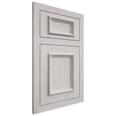 Shiloh Cabinetry Flush Inset Charleston Alder Plain Cut Cotton Door