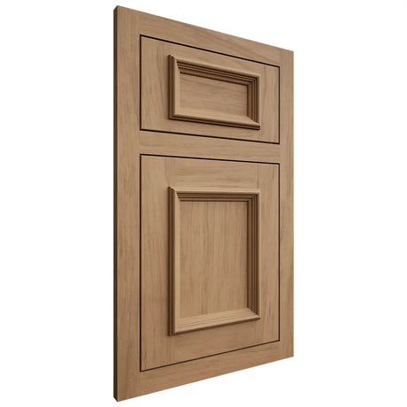 Shiloh Cabinetry Flush Inset Charleston Alder Plain Cut Dusty Road Door