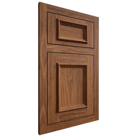 Shiloh Cabinetry Flush Inset Charleston Cherry Plain Cut Carob Door