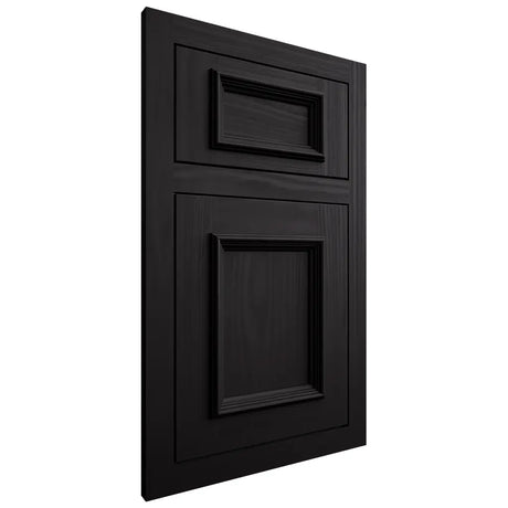 Shiloh Cabinetry Flush Inset Charleston Cherry Plain Cut Espresso Door