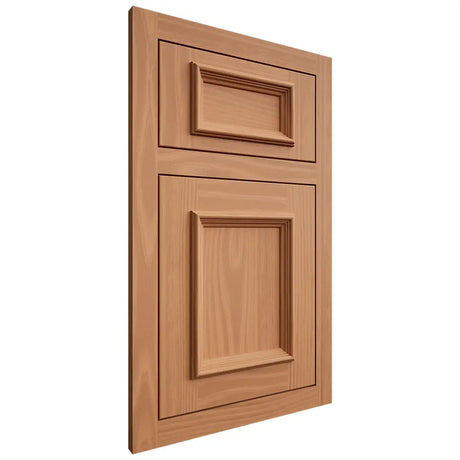 Shiloh Cabinetry Flush Inset Charleston Cherry Plain Cut Natural Door
