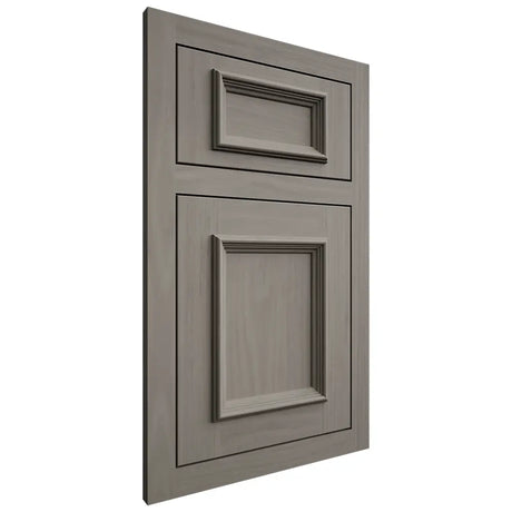 Shiloh Cabinetry Flush Inset Charleston Cherry Plain Cut Thyme Door