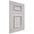 Shiloh Cabinetry Flush Inset Charleston Hickory Plain Cut Cotton Door