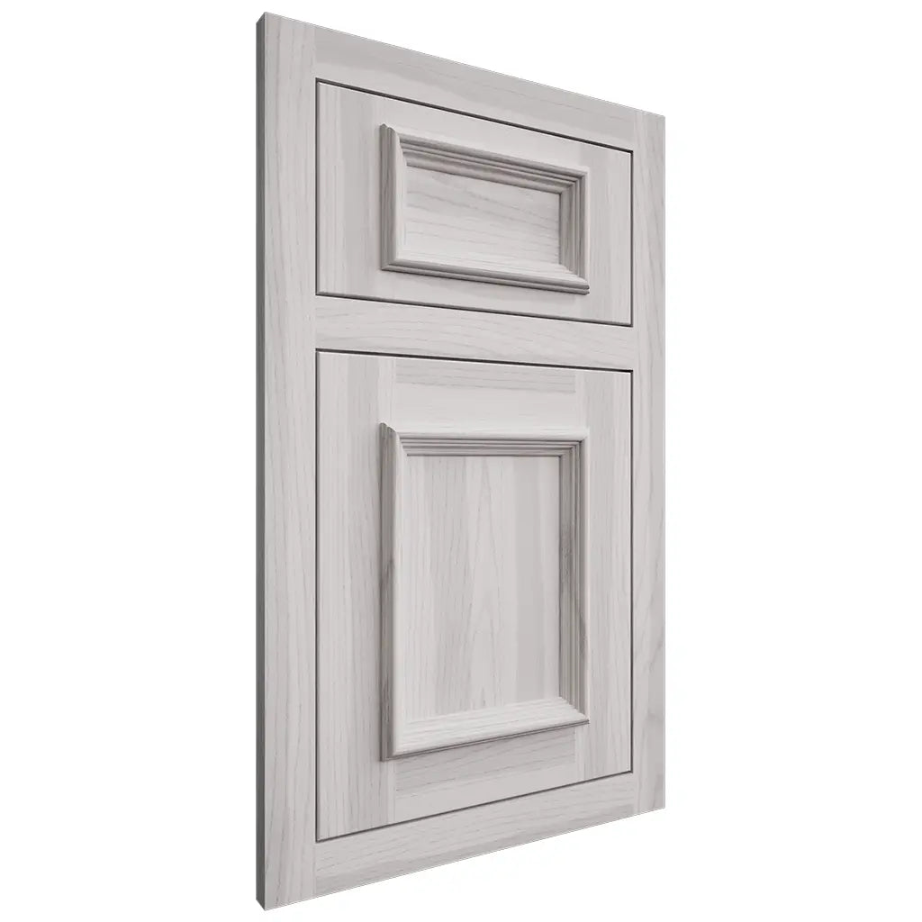 Shiloh Cabinetry Flush Inset Charleston Hickory Plain Cut Cotton Door