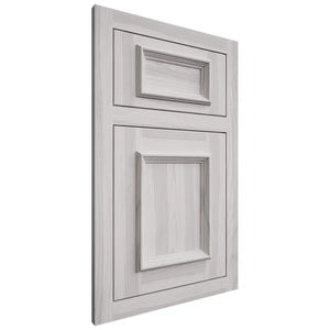 Shiloh Cabinetry Flush Inset Charleston Hickory Plain Cut Cotton Door