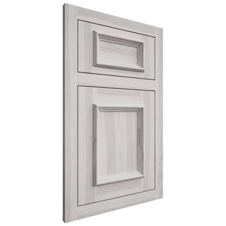 Shiloh Cabinetry Flush Inset Charleston Hickory Plain Cut Cotton Door