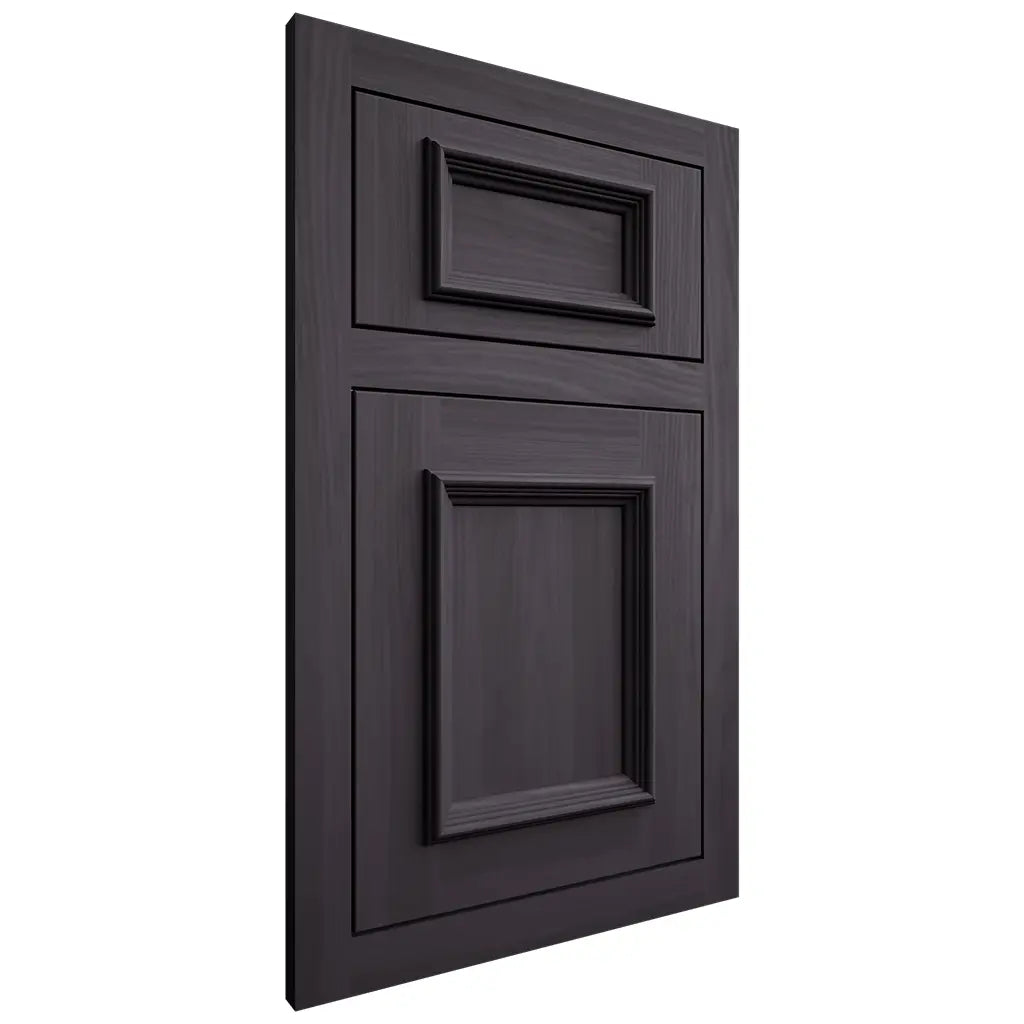 Shiloh Cabinetry Flush Inset Charleston Hickory Plain Cut Harbor Door