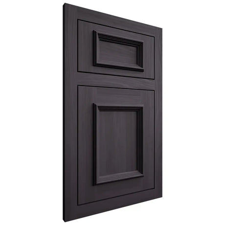 Shiloh Cabinetry Flush Inset Charleston Hickory Plain Cut Harbor Door