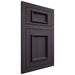 Shiloh Cabinetry Flush Inset Charleston Hickory Plain Cut Harbor Door