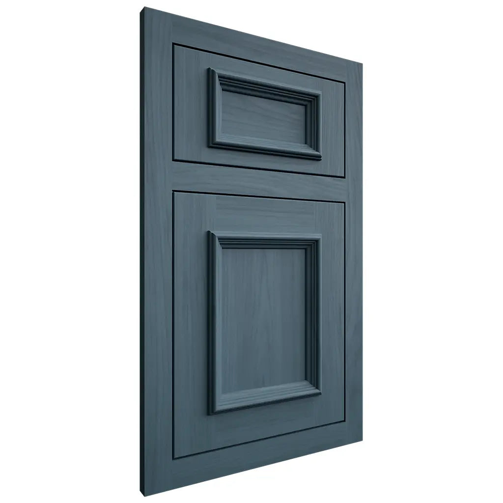 Shiloh Cabinetry Flush Inset Charleston Hickory Plain Cut Hudson Door