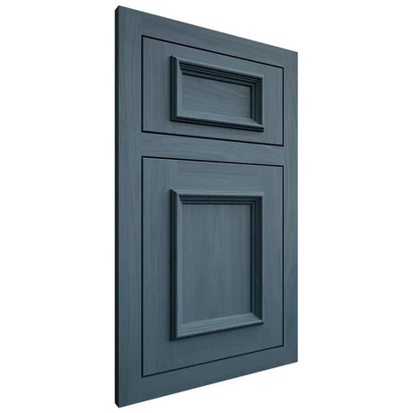 Shiloh Cabinetry Flush Inset Charleston Hickory Plain Cut Hudson Door
