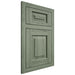 Shiloh Cabinetry Flush Inset Charleston Hickory Plain Cut Moss Door