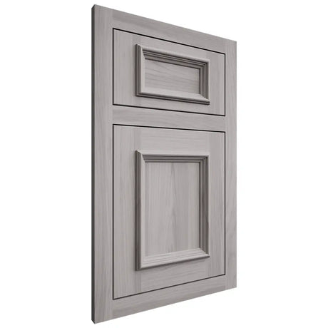 Shiloh Cabinetry Flush Inset Charleston Hickory Plain Cut Stratus Door
