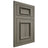 Shiloh Cabinetry Flush Inset Charleston Hickory Plain Cut Thyme Door