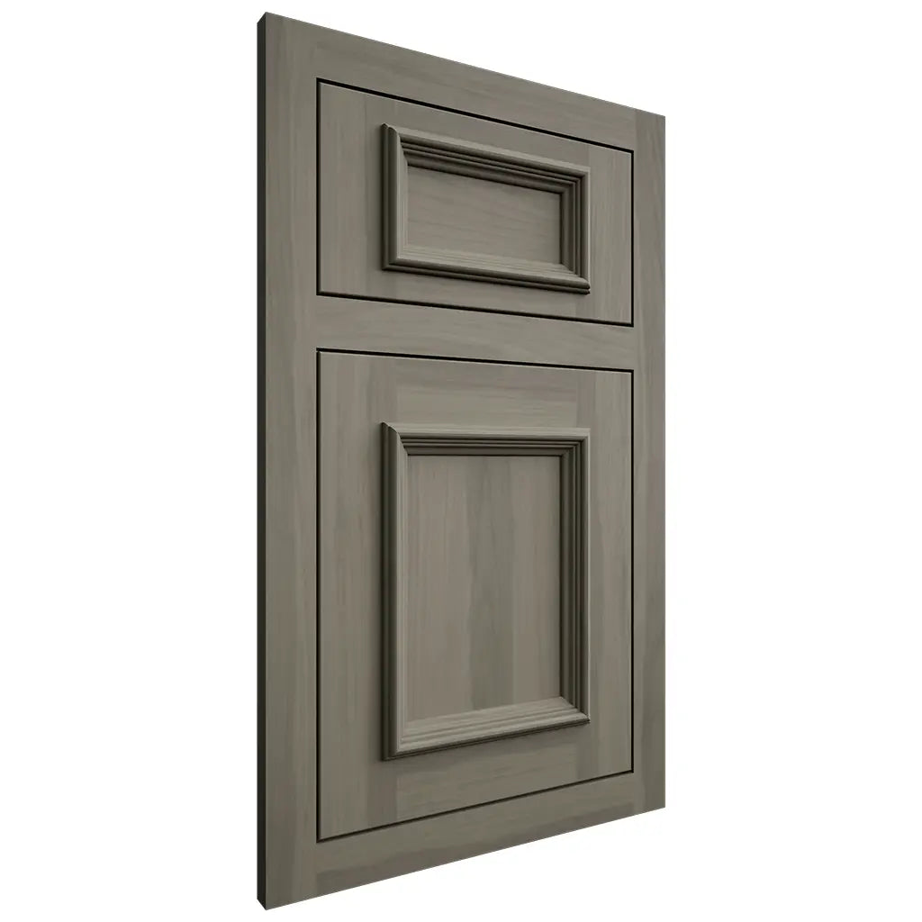 Shiloh Cabinetry Flush Inset Charleston Hickory Plain Cut Thyme Door