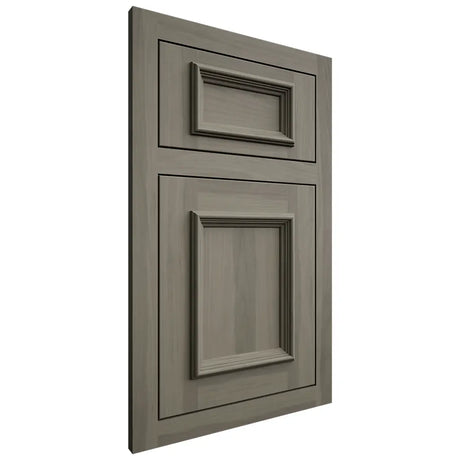 Shiloh Cabinetry Flush Inset Charleston Hickory Plain Cut Thyme Door