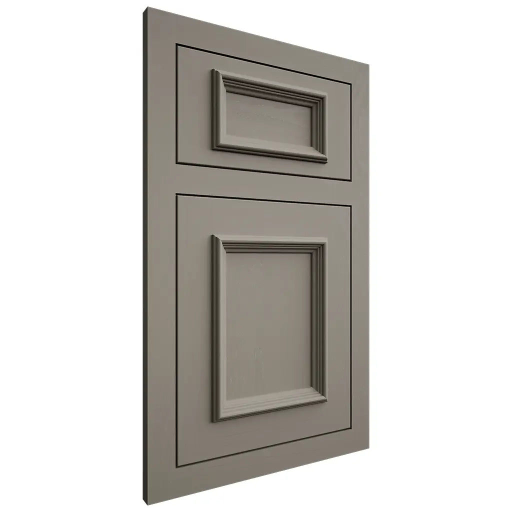 Shiloh Cabinetry Flush Inset Charleston Maple Plain Cut Thyme Door