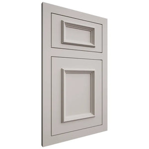 Shiloh Cabinetry Flush Inset Charleston Paintable Amazing Gray Door