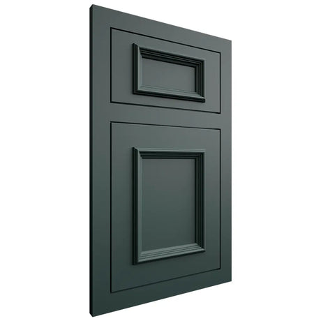 Shiloh Cabinetry Flush Inset Charleston Paintable Billiard Green Door