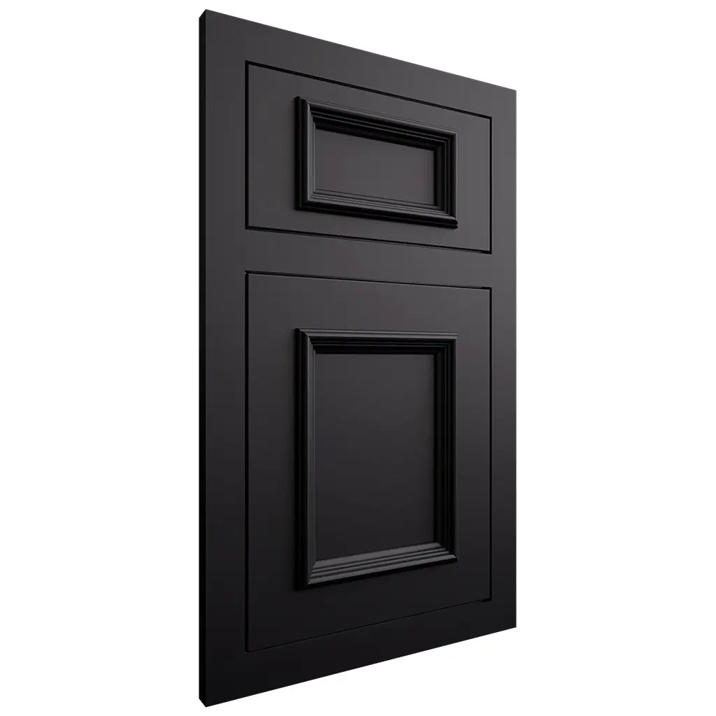 Shiloh Cabinetry Flush Inset Charleston Paintable Black Door