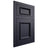 Shiloh Cabinetry Flush Inset Charleston Paintable Hale Navy Door