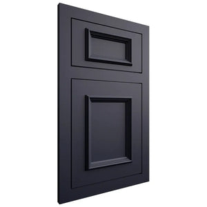 Shiloh Cabinetry Flush Inset Charleston Paintable Hale Navy Door