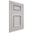 Shiloh Cabinetry Flush Inset Charleston Paintable Light French Gray Door