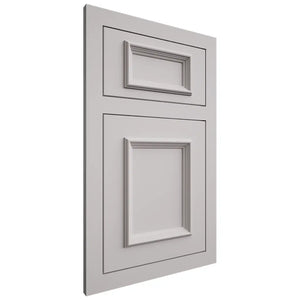 Shiloh Cabinetry Flush Inset Charleston Paintable Light French Gray Door