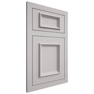 Shiloh Cabinetry Flush Inset Charleston Paintable Mindful Gray Door
