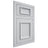 Shiloh Cabinetry Flush Inset Charleston Paintable Niebla Azul Door