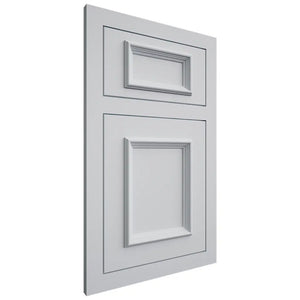 Shiloh Cabinetry Flush Inset Charleston Paintable Niebla Azul Door