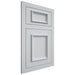 Shiloh Cabinetry Flush Inset Charleston Paintable Niebla Azul Door