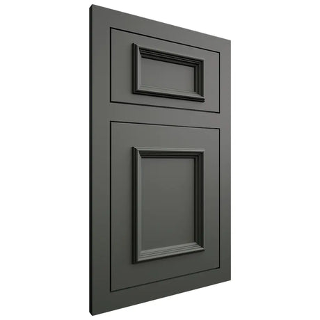 Shiloh Cabinetry Flush Inset Charleston Paintable Pewter Green Door