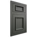 Shiloh Cabinetry Flush Inset Charleston Paintable Pewter Green Door