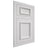 Shiloh Cabinetry Flush Inset Charleston Paintable Polar Door